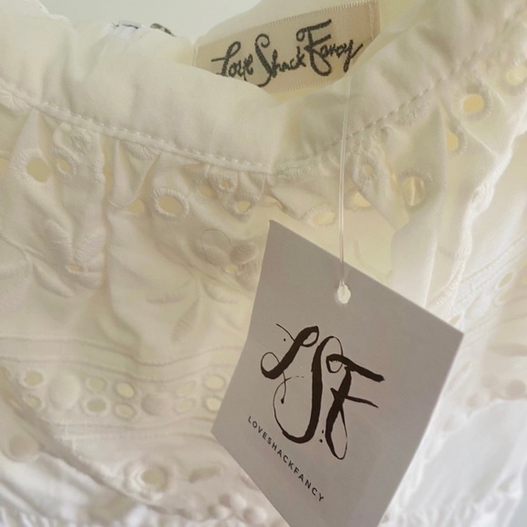 LOVESHACKFANCY Izzy Daisy eyelet dress - Picture 7 of 8